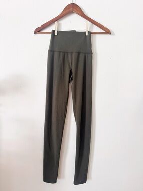 Aerie High-Waist Olive Green Leggings XXS NWT